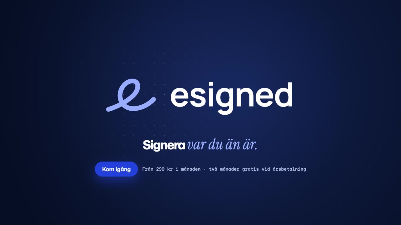 Slutbilden ur filmen Ett penndrag